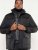 D555 Fargo Five Pocket Jacket With Ribbed Neck and Inner Quilting Black - Jakas & Lietus apģērbs - Jakas - 2XL-12XL