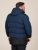 D555 Hank Ripstop Contrast Panelled Padded Hooded Jacket Tumši zila - Jakas & Lietus apģērbs - Jakas - 2XL-12XL