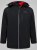 D555 Jamie Soft Shell Detachable Hood Padded Jacket Melna - Jakas & Lietus apģērbs - Jakas - 2XL-12XL