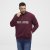 North Latitude Half Zip Džemperis Vīnsarkans - Džemperi un džemperi ar kapuci - Džemperi - 2XL-14XL
