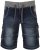 Kam Jeans Dito Denim Shorts Dark Used - Šorti - Šorti - W40-W60
