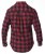 D555 Lawton LS Flannel Shirt Red - Krekli - Krekli - 2XL-8XL