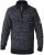 D555 REMINGTON Sweater With Woven Zipper Chest Pocket Navy/Grey - Džemperi un džemperi ar kapuci - Džemperi - 2XL-8XL