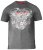 D555 Bradley T-shirt Charcoal - T-krekli - T-krekli - 2XL-14XL