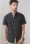 D555 Dwight Short Sleeve Shirt Black - Krekli - Krekli - 2XL-8XL