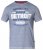 D555 Darcy Embroidered T-shirt Blue - T-krekli - T-krekli - 2XL-14XL