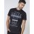 D555 Phillip T-shirt Black - T-krekli - T-krekli - 2XL-14XL