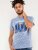 D555 Hobart LA Printed T-Shirt Blue - T-krekli - T-krekli - 2XL-14XL