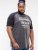 D555 Lismore Raglan Sleeve San Diego Printed T-Shirt Charcoal - T-krekli - T-krekli - 2XL-14XL