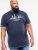 D555 Randwick San Francisco Printed T-Shirt Navy - T-krekli - T-krekli - 2XL-14XL