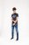 D555 Randwick San Francisco Printed T-Shirt Navy - T-krekli - T-krekli - 2XL-14XL