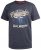 D555 Cairns Navy Fine Stripe Colorado Printed T-Shirt - T-krekli - T-krekli - 2XL-14XL
