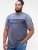 D555 Anson Originals Printed T-shirt Denim Marl - T-krekli - T-krekli - 2XL-14XL