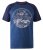 D555 Porter Raglan Sleeve Printed T-Shirt Blue - T-krekli - T-krekli - 2XL-14XL