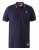 D555 Sloane Polo Shirt With Chest Embroidery Navy - Polo krekli - Polo krekli - 2XL-8XL