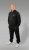 20 Nodi Mistral Tracksuit in Combed Fleece Cotton Black - Treniņtērpi - Liela izmēra Treniņtērpi vīriešiem