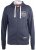D555 Orchid Chest Printed Zip Through Hoody Denim Blue - Džemperi un džemperi ar kapuci - Džemperi - 2XL-14XL
