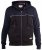 D555 Vincent Full Zip Hoody With Chest And Sleeve Piping Detail - Džemperi un džemperi ar kapuci - Džemperi - 2XL-14XL