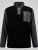 D555 Daly Quarter Zip Fleece Sweatshirt Melna/Pelēka - Džemperi un džemperi ar kapuci - Džemperi - 2XL-14XL