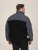 D555 Daly Quarter Zip Fleece Sweatshirt Melna/Pelēka - Džemperi un džemperi ar kapuci - Džemperi - 2XL-14XL