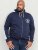 D555 Eaton Full Zip Hoodie Navy - Džemperi un džemperi ar kapuci - Džemperi - 2XL-14XL