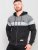 D555 Kipling Full Zip Hoodie Black - Džemperi un džemperi ar kapuci - Džemperi - 2XL-14XL
