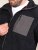 D555 Damien Micro Fleece Zip Through Hoody Melna/Pelēka - Džemperi un džemperi ar kapuci - Džemperi - 2XL-14XL