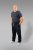 20 Nodi Ponente Long Leg Sports Pants in Combed Fleece Cotton Navy - Sporta bikses un šorti - Sporta bikses un Sporta šorti - 2XL-12XL