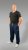 20 Nodi Libeccio Long Leg Sports Pants in Combed Cotton Jersey Navy - Sporta bikses un šorti - Sporta bikses un Sporta šorti - 2XL-12XL