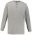 JP1880 702555 Henley T-krekls ar garām piedurknēm Pelēks melanžs - T-krekli - T-krekli - 2XL-14XL
