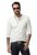 JP1880 702555 Henley T-krekls ar garām piedurknēm Balts - T-krekli - T-krekli - 2XL-14XL