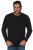 JP1880 702559 T-krekls ar garām piedurknēm Melns - T-krekli - T-krekli - 2XL-14XL