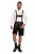 JP1880 Genuine Leather Traditional Lederhosen Shorts Black - Šorti - Šorti - W40-W60