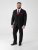 D555 Ted 4 Way Stretch Tailored Suit Jacket Melna - Uzvalki un žaketes - Liela izmēra uzvalki un bleizeri
