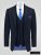D555 Ted 4 Way Stretch Tailored Suit Jacket Tumši zila - Uzvalki un žaketes - Liela izmēra uzvalki un bleizeri