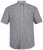 JP1880 722860 Rūtains krekls ar īsām piedurknēm Melns - Krekli - Krekli - 2XL-8XL