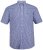 JP1880 722860 Rūtains krekls ar īsām piedurknēm Gaiši zils - Krekli - Krekli - 2XL-8XL