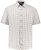 JP1880 Modern Fit Check Print Short Sleeve Shirt Grey - Krekli - Krekli - 2XL-8XL
