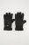 JP1880 Gloves Leather Warm Lining Black - Cimdi - 