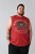 Kam Jeans 5763 Hawaii Surf Vest Sleeveless T-Shirt Washed Red - T-krekli - T-krekli - 2XL-14XL