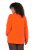 Ulla Popken 796970 Viegla flīsa jaka Oranžsarkans - Fleece apģērbs - 