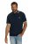 JP1880 802789 Polo krekls ar baltu kontrastējošu apkakli Tumši zils - Polo krekli - Polo krekli - 2XL-8XL