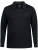 JP1880 Jay-Pi QuickDry Long Sleeve Golf Polo Shirt Black - Sporta apģērbs & outdoor - Liela izmēra sporta apģērbi vīriešiem