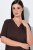 Ulla Popken 806944 Pidžama ar īsām piedurknēm Brūns - Pidžamas/Loungewear - 