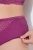 Ulla Popken 811602 Biksītes ar mežģīnēm Tumši violets - Biksītes - 