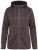 Ulla Popken 812880 Adīta flīsa jaka ar teddy flīsu Taupe - Fleece apģērbs - 