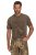 JP1880 Comfortable Fit Vintage Look T-Shirt Light Brown - T-krekli - T-krekli - 2XL-14XL