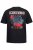JP1880 Scorpions Blackout Graphic Comfort Fit Band T-Shirt Black - T-krekli - T-krekli - 2XL-14XL