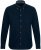 JP1880 Modern Fit Buttoned Collar Cotton Shirt Navy Blue - Krekli - Krekli - 2XL-8XL