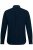 JP1880 Modern Fit Buttoned Collar Cotton Shirt Navy Blue - Krekli - Krekli - 2XL-8XL